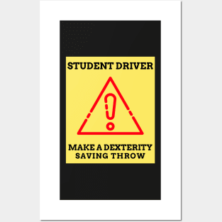 Student Driver Posters and Art